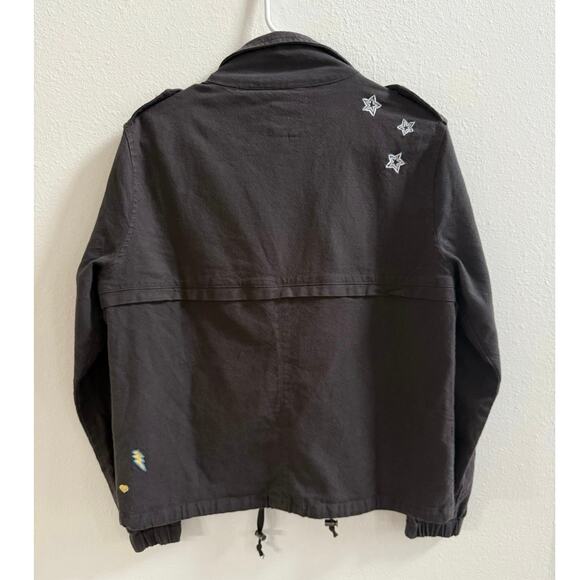 RARE Chaser x Peloton Patchwork Utility Military Jacket Brown Canvas Women’s Med - Picture 8 of 15